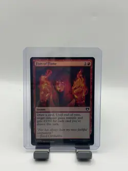MTG, Fists of Flame FOIL $3 ORDER MIN 223 NM CMM: Commander Masters - Image 1