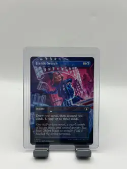 MTG, Frantic Search (Borderless) $3 ORDER MIN 632 NM CMM: Commander Masters Regu - Image 1