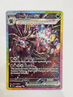 Pokemon TCG: S&V Surging Sparks - Hydreigon ex SIR 240/191 - NM+ - Image 1