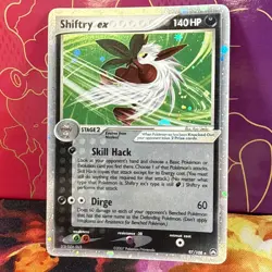 Pokemon Card TCG Shiftry EX 97/108 Power Keepers Holo Rare 2007 Ultra Rare - Image 3