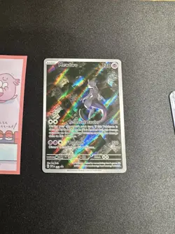 Pokemon TCG Mewtwo 052 SV Scarlet & Violet Promo Holo Rare 009💎NM💎 - Image 1