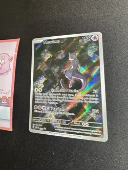 Pokemon TCG Mewtwo 052 SV Scarlet & Violet Promo Holo Rare 009💎NM💎 - Image 2