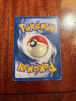Pokemon Pikachu 58/102 Base Set Yellow Cheeks WOTC MP Non Holo Vintage - Image 3