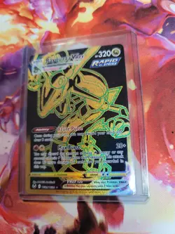 Pokemon TCG Rayquaza VMAX (Secret) SWSH12: Silver Tempest Trainer Gallery... - Image 1