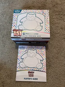 Pokemon 151 Pokemon Center Exclusive Elite Trainer Box EMPTY w/ Dividers, Dice - Image 4
