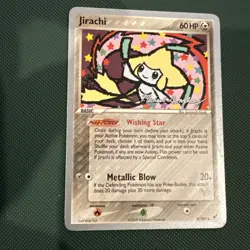 Jirachi 9/107 Rare World Championship Decks Pokemon LP - Image 1