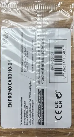 Pokemon TCG Ho-Oh 010/086 GameStop Stamped Holo Promo Chaos Rising (SEALED) - Image 3
