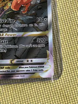 Pokemon TCG Charizard Vstar Sword & Shield Swsh262 Holo Promo - Image 5