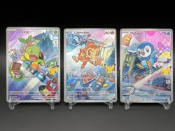 Pokemon TCG 2026 First Partner Gen 4 Turtwig Chimchar Piplup Lot - Image 1