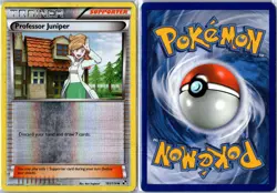 Professor Juniper 101/114 Black & White 2011 Uncommon Reverse Holo HP - Image 3