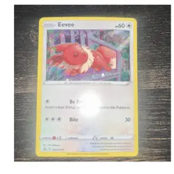 The Pokemon Company Pokemon TCG Eevee SWSH175 SWSH Promo Holo Basic 60 HP 2021 - Image 1