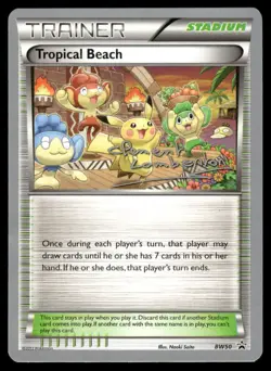 TROPICAL BEACH BW50 PROMO CLEMENT LAMBERTON WORLD CHAMPIONSHIP DECKS POKEMON MP - Image 2