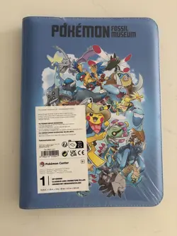 Pokemon Fossil Museum: Pokemon TCG Zip Binder - Image 1