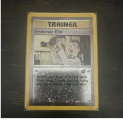 The Pokemon Company Professor Elm Best of 003/009 Reverse Holo Promo EN - Image 1