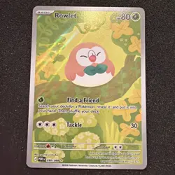 Rowlet 090/088 Illustration Rare Me03: Perfect Order Pokemon TCG -Near Mint #LA4 - Image 1