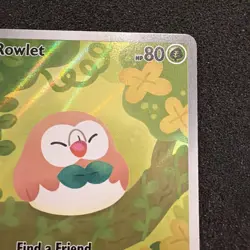 Rowlet 090/088 Illustration Rare Me03: Perfect Order Pokemon TCG -Near Mint #LA4 - Image 3