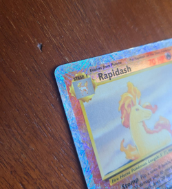 Pokemon Rapidash 60/110 Legendary Collection Fireworks Reverse Holo WOTC - LP - Image 3