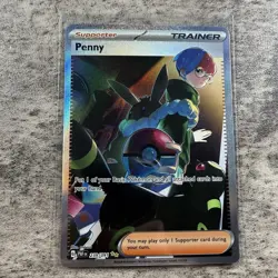 Pokemon TCG Paldean Fates Penny 239/091 Special Illustration Rare NM/MINT - Image 1