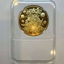 Pokemon TCG Charizard Commemorative Coin Set Gold Red Metal Embossed Collectible - Image 5
