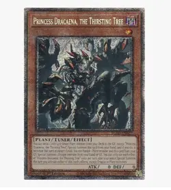 Yugioh Princess Dracaena, the Thirsting Tree BLZD-EN027 Starlight Rare 1st Ed NM - Image 1
