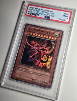 2003 YU-GI-OH! Slifer The Sky Dragon Game Boy Advance Promo PSA 9 - Image 3