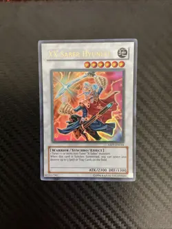 Yugioh XX-Saber Hyunlei ABPF-EN044 Ultra Rare LP - Image 1