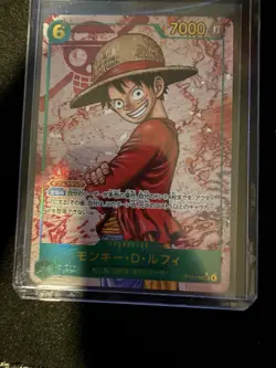 Monkey.D.Luffy (118) (Parallel) OP13-118 Carrying On His Will Foil Japanese - Image 1