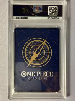 2025 One Piece Monkey D Luffy OP13-118 Carrying On His Will Alt Art PSA 9 - Image 2