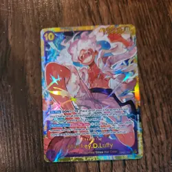 Monkey.D.Luffy OP05-119 SEC - One Piece TCG - English Card Near-Mint Secret Rare - Image 1