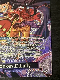 One Piece CCG ST26-005 Monkey.D.Luffy SP English Near Mint - Image 4