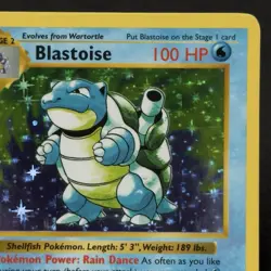 Blastoise 2/102 Holo Rare 1999 Pokemon Base SHADOWLESS Set WOTC VTG Card MINT A+ - Image 3