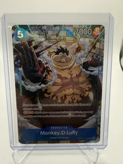 Monkey.D.Luffy OP11-058 TR - Carrying On His Will (OP13) NM - Image 1