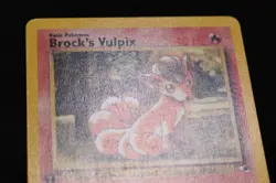 Brock's Vulpix 1st Edition 73/132 LP+ Gym Heroes Regular Common Pokemon TCG Card - Image 3