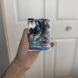Pokemon TCG Necrozma GX 63/147 Burning Shadows Ultra Rare Card - Image 1