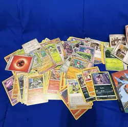 200+ Pokemon Mixed Card Lot- Pokemon Collection 2 Small Binders Some Loose - Image 5