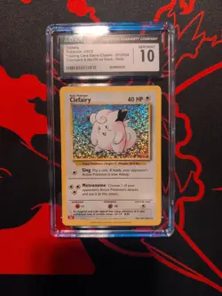 Pokemon Clefairy 013/034 Holo CLC Trading Card Game Classic CGC 10 Gem Mint - Image 1