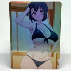 Overflow Kotone Shirakawa Goddess Anime Waifu ACG Foil Card - Image 1