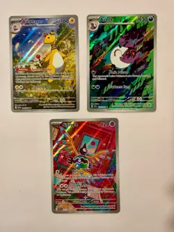 POKEMON English Lot 9 Cards NM/Better PSA Plays Chaos Rising Ascended Heroes etc - Image 2