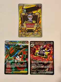 POKEMON English Lot 9 Cards NM/Better PSA Plays Chaos Rising Ascended Heroes etc - Image 4