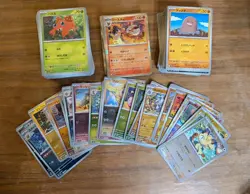 SV2A Pokemon 151 Japanese Bulk Lot, Pokeball Reverses, Holos, Standard Cards - Image 1