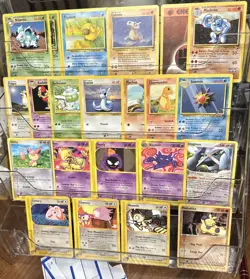 Lot of 2002 Pokemon Expedition Base Cards Nintendo E Reader And Mix Base, Fossil - Image 1