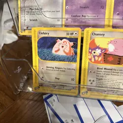 Lot of 2002 Pokemon Expedition Base Cards Nintendo E Reader And Mix Base, Fossil - Image 2
