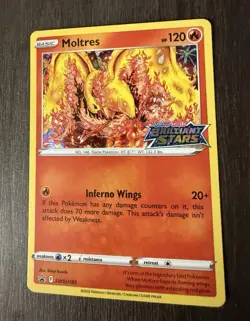 Moltres SWSH185 SWSH: Sword & Shield Promo Cards Holo - Image 1