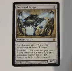 Wizards of the Coast Arcbound Ravager Darksteel Regular Rare Colorless #100/165 - Image 1