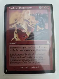 mtg, Wake of Destruction The List Reprints Regular NM - Image 1