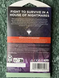 Duskmourn House of Horror Sleeved Play Booster Lot of 20 Factory Sealed - Image 3