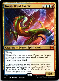 North Wind Avatar 0162 Teenage Mutant Ninja Turtles Magic: The Gathering NM - Image 1