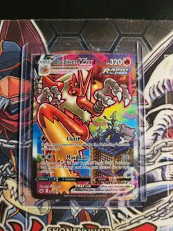 Pokemon TCG Blaziken VMAX (Alternate Art Secret) 201/198 SWSH06 Chilling Reign - Image 1