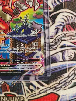 Pokemon TCG Blaziken VMAX (Alternate Art Secret) 201/198 SWSH06 Chilling Reign - Image 4
