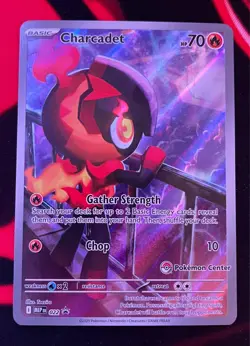 Charcadet - 022 (Pokemon Center Exclusive) 022 Mega Evolution Promo Pokemon 🔥 - Image 1